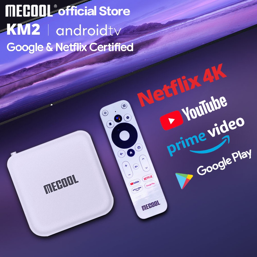  MECOOL KM2 Replacement Remote Control -ALLIMITY- Compatible  with Android 4K HDR Streaming Media Player Google Certified Free HDMI Cable  TV MECOOL-KM2 Remote Control : Electronics