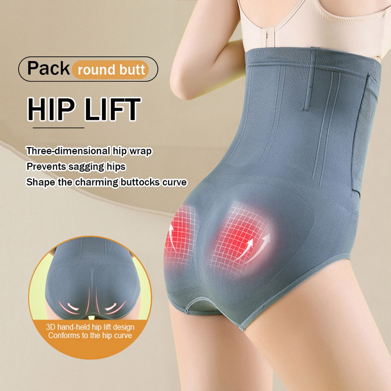 Waist Trainer Butt Lifter Body Shapewear Corset Push Up High Waist Panties Underwear  Tummy Control Hip Enhance,beige